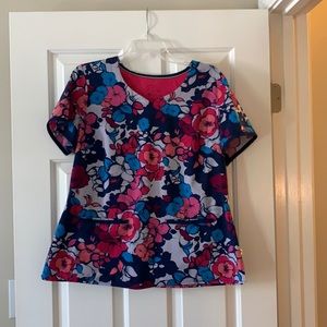 Healing Hands Women’s Scrub Top